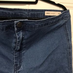 asos curve jeggings